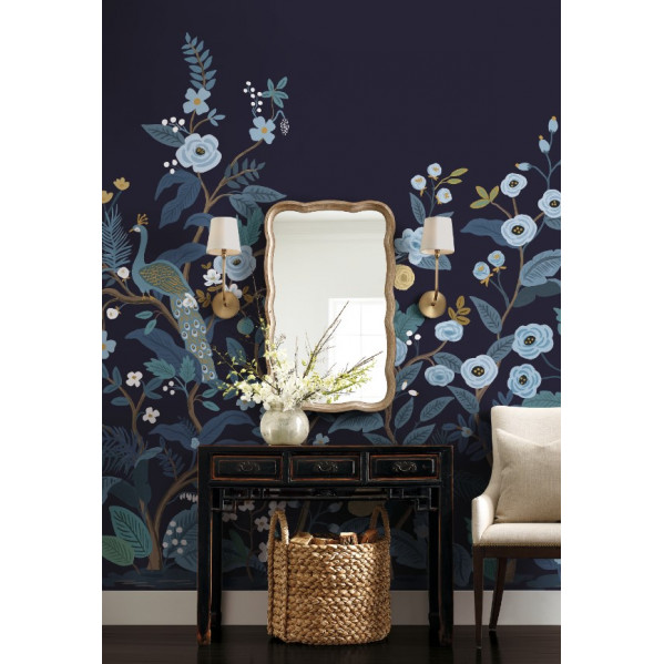 Rifle Paper Co. Peacock Mural